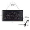 Hastings Home Hastings Home Neon Man Cave Sign - LED Light 693051UCB